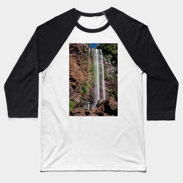 Dwarfed by Nature Baseball T-Shirt by krepsher